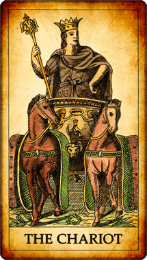 Tarot card “The Chariot”
