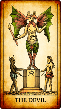 Tarot card “The Devil”