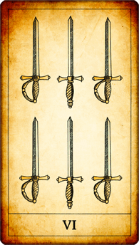 6 of Swords