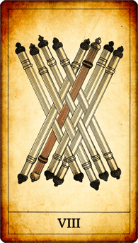 8 of Wands