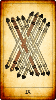 9 of Wands